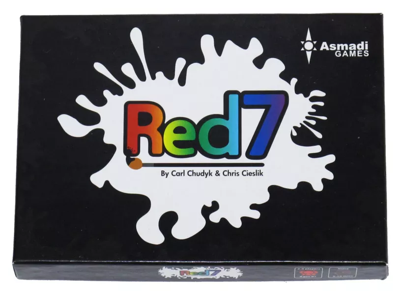 Red7 (2014) board game box