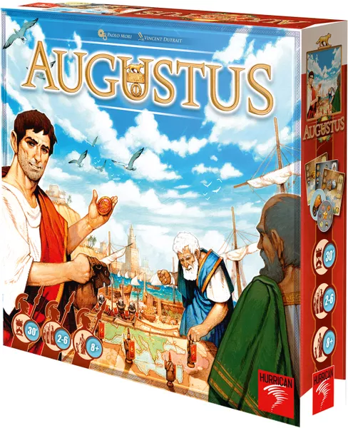 Rise of Augustus (2013) board game box