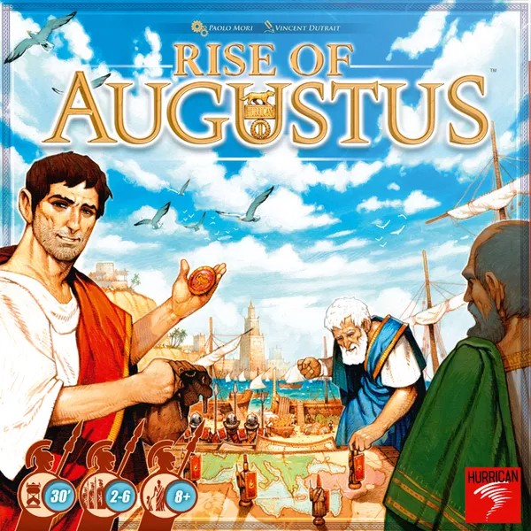 Rise of Augustus (2013) board game cover