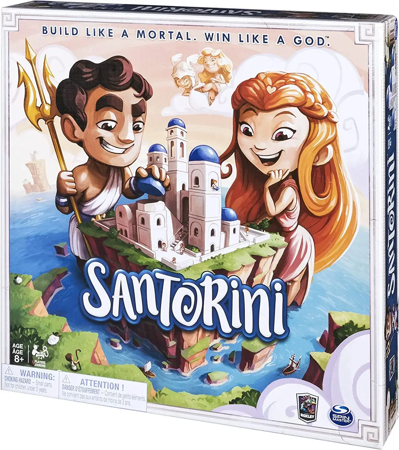 Santorini 2016 board game box
