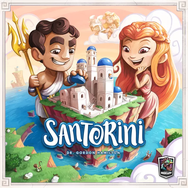 Santorini (2016) board game cover