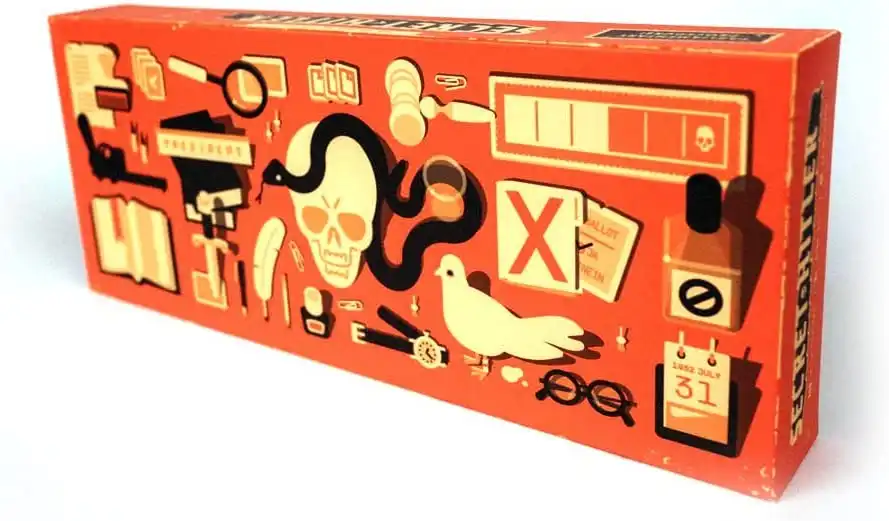 Secret Hitler (2016) board game box