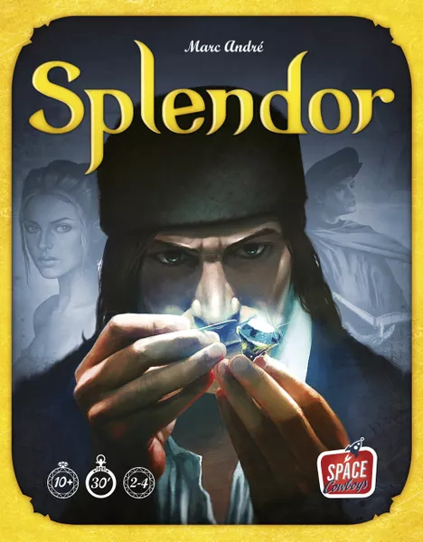 Splendor (2014) board game cover