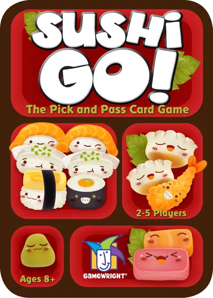 Sushi Go! (2013) board game cover