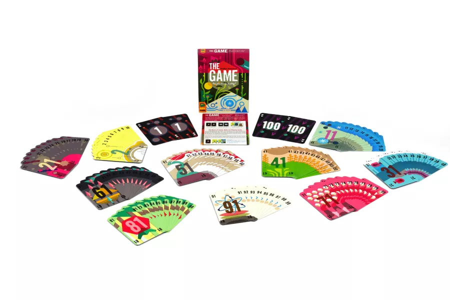 The Game (2015) board game components
