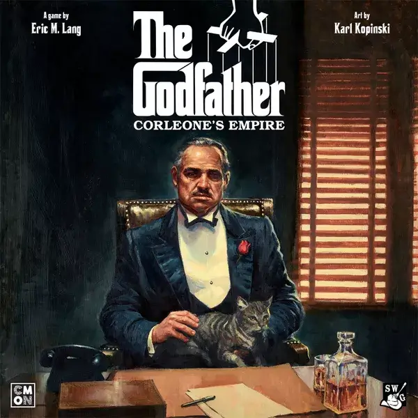 The Godfather: Corleone's Empire (2017) board game cover