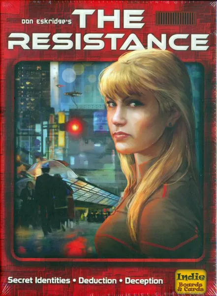 The Resistance (2009) board game cover
