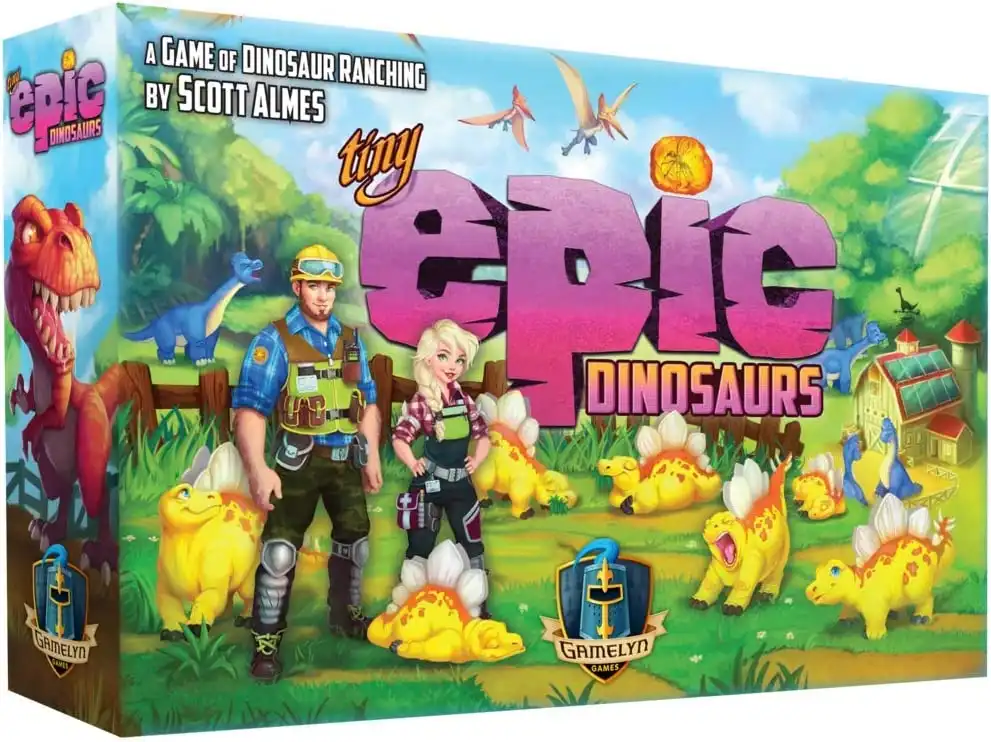 Tiny Epic Dinosaurs (2020) board game box