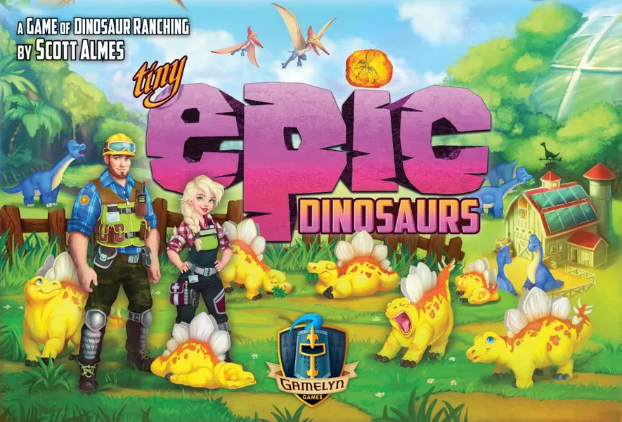 Tiny Epic Dinosaurs (2020) board game cover