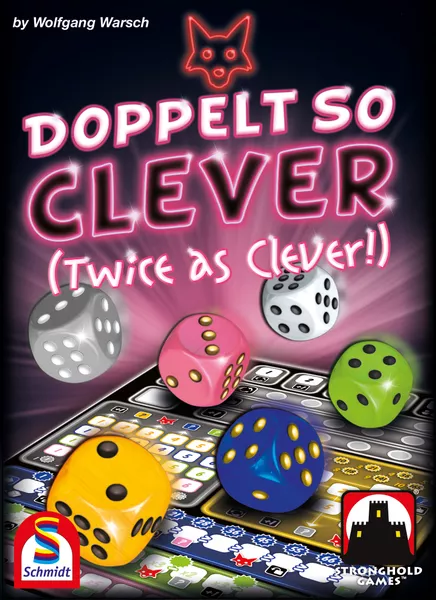 Twice as Clever! (2019) board game cover