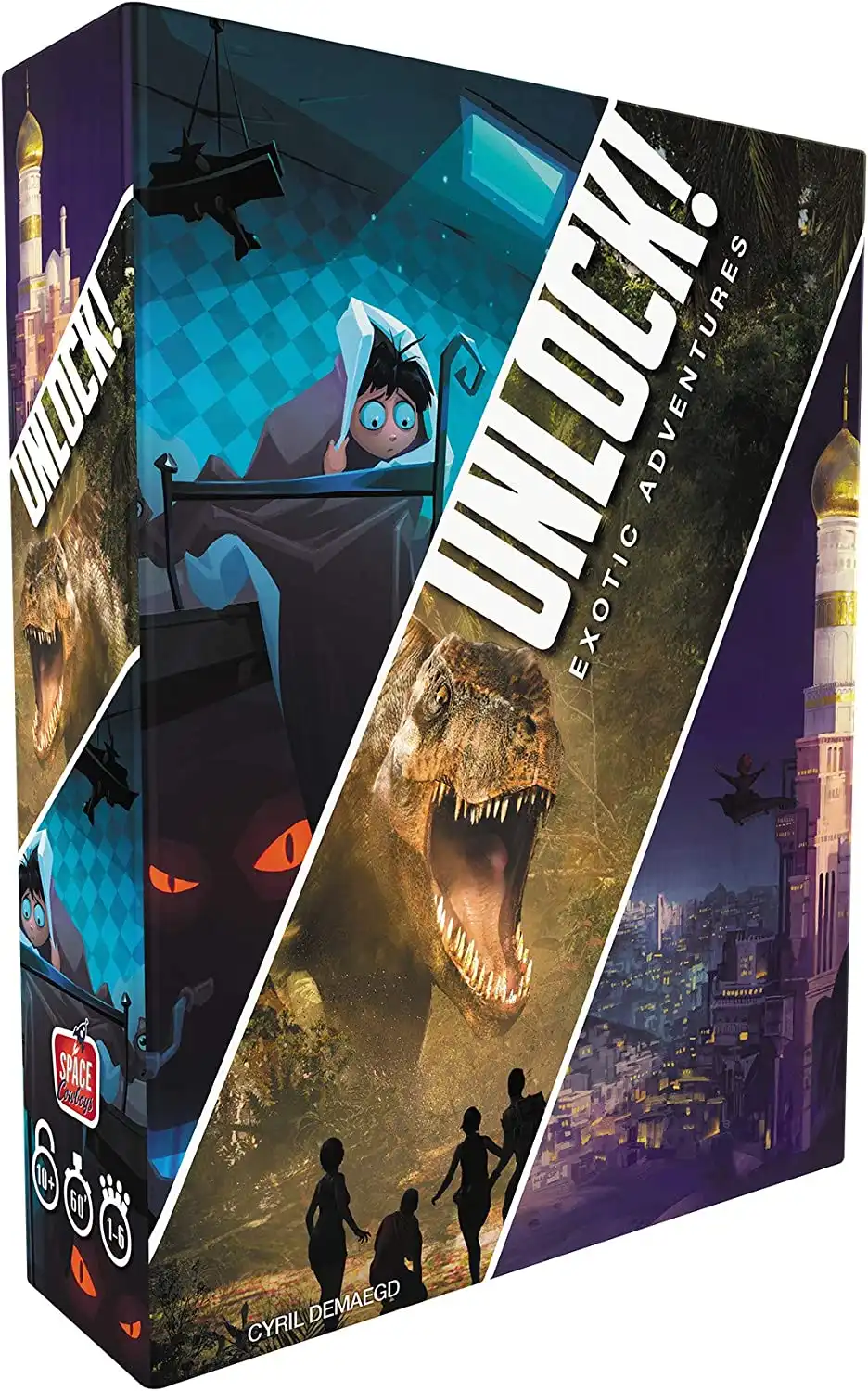 Unlock!: Exotic Adventures (2018) board game box