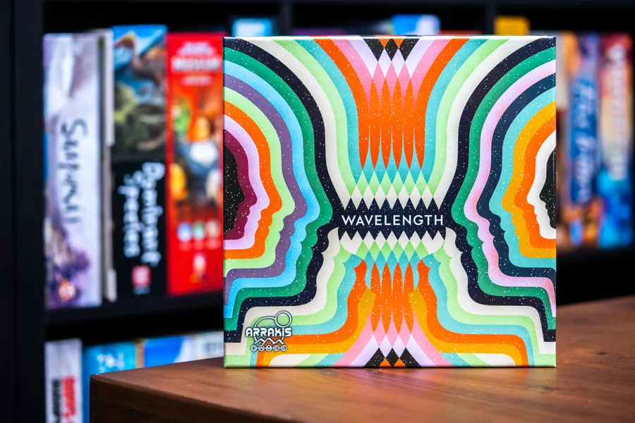Wavelength (2019) board game box