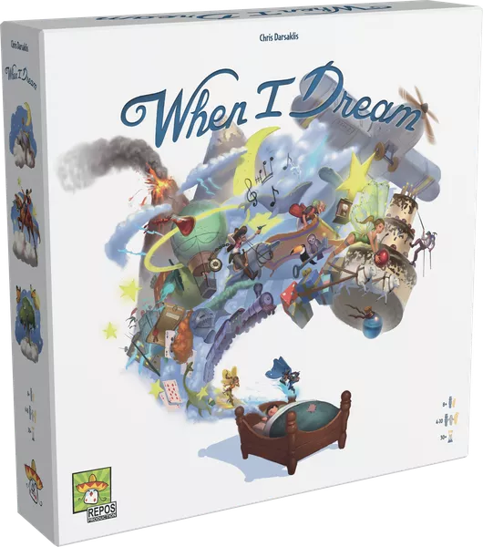 When I Dream (2016) board game box