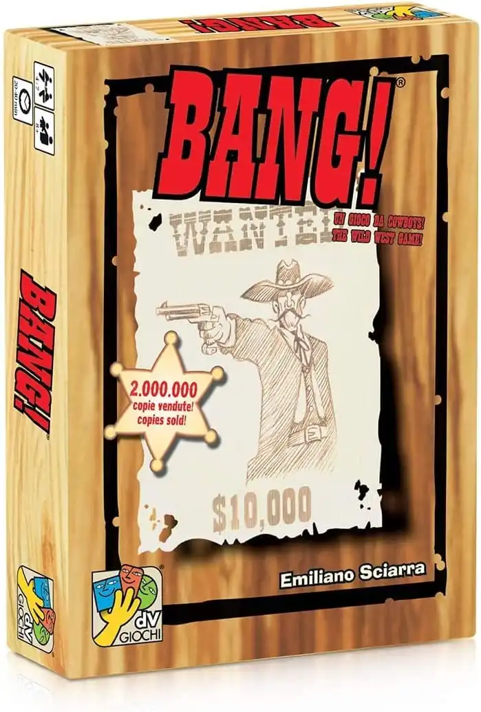 BANG! (2002) board game box