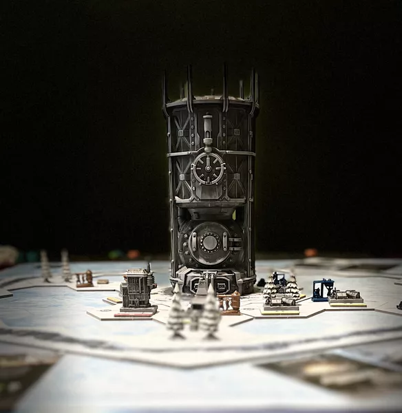 Frostpunk: The Board Game setup 2