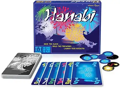Hanabi (2010) board game components