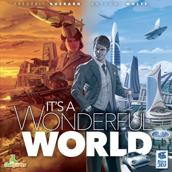 It's a Wonderful World (2019) board game front cover