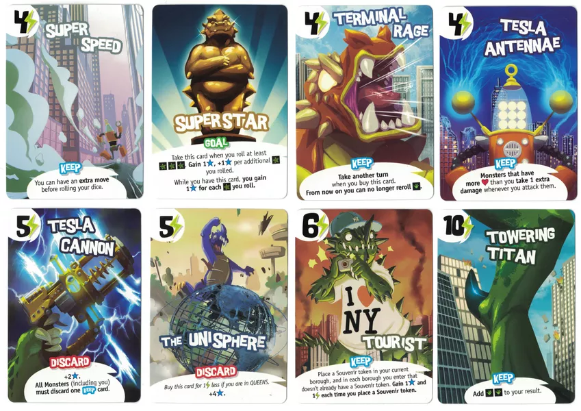 King of New York (2014) cards