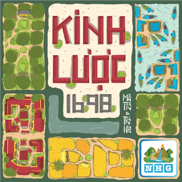 Kinh Lược 1698 board game cover