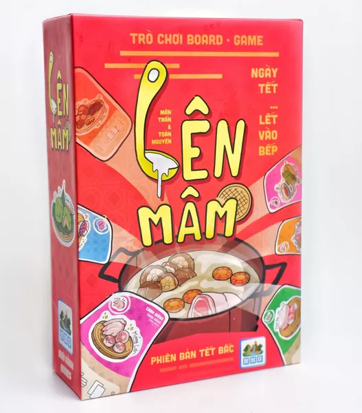 Len Mam board game box