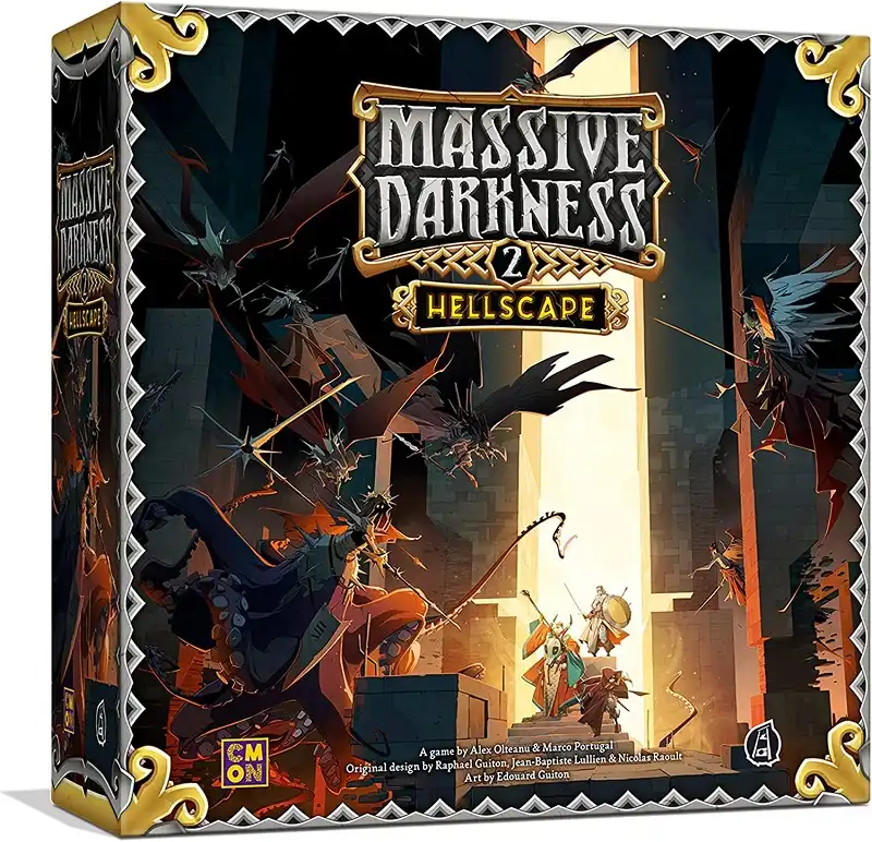 Massive Darkness 2: Hellscape board game box