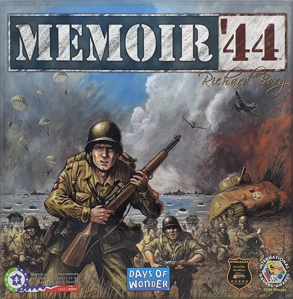 Memoir '44 (2004) board game front cover