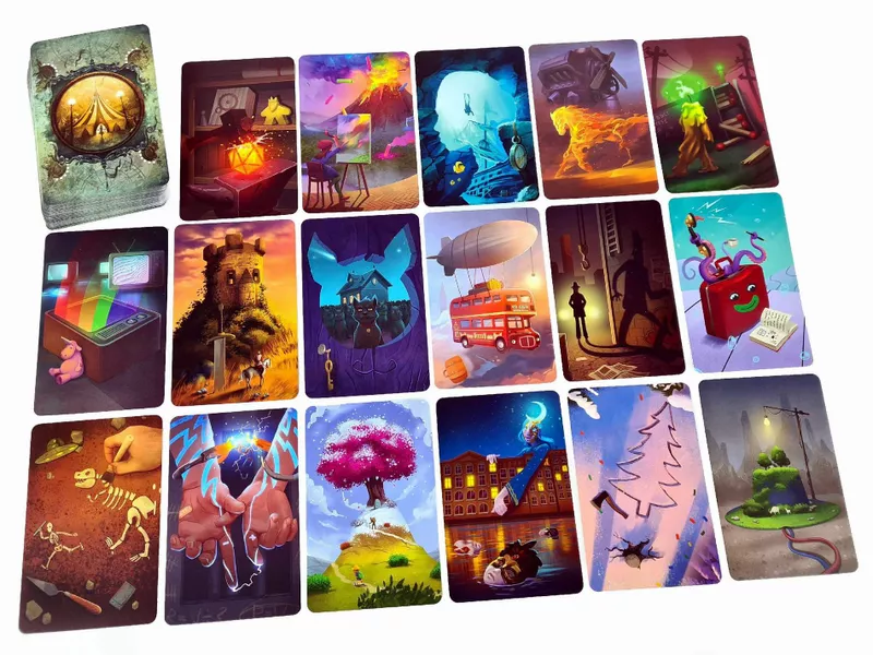 Mysterium Park (2020) cards