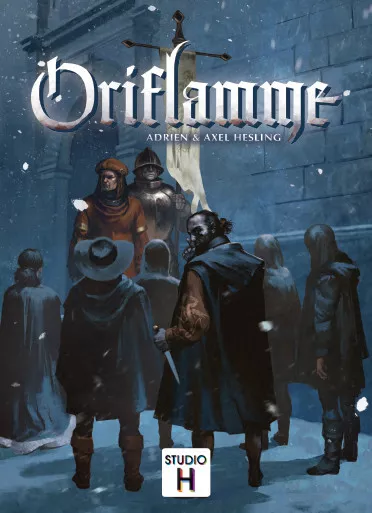 Oriflamme (2019) board game front cover