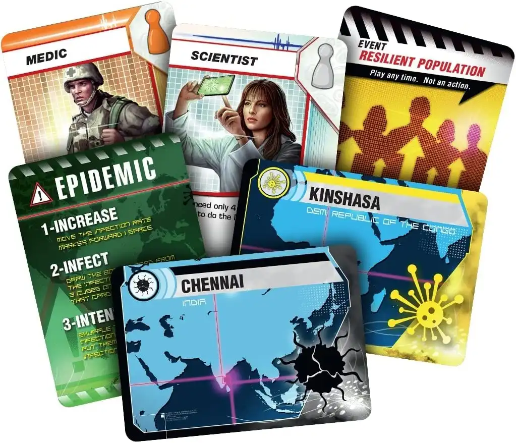 Pandemic (2008) cards