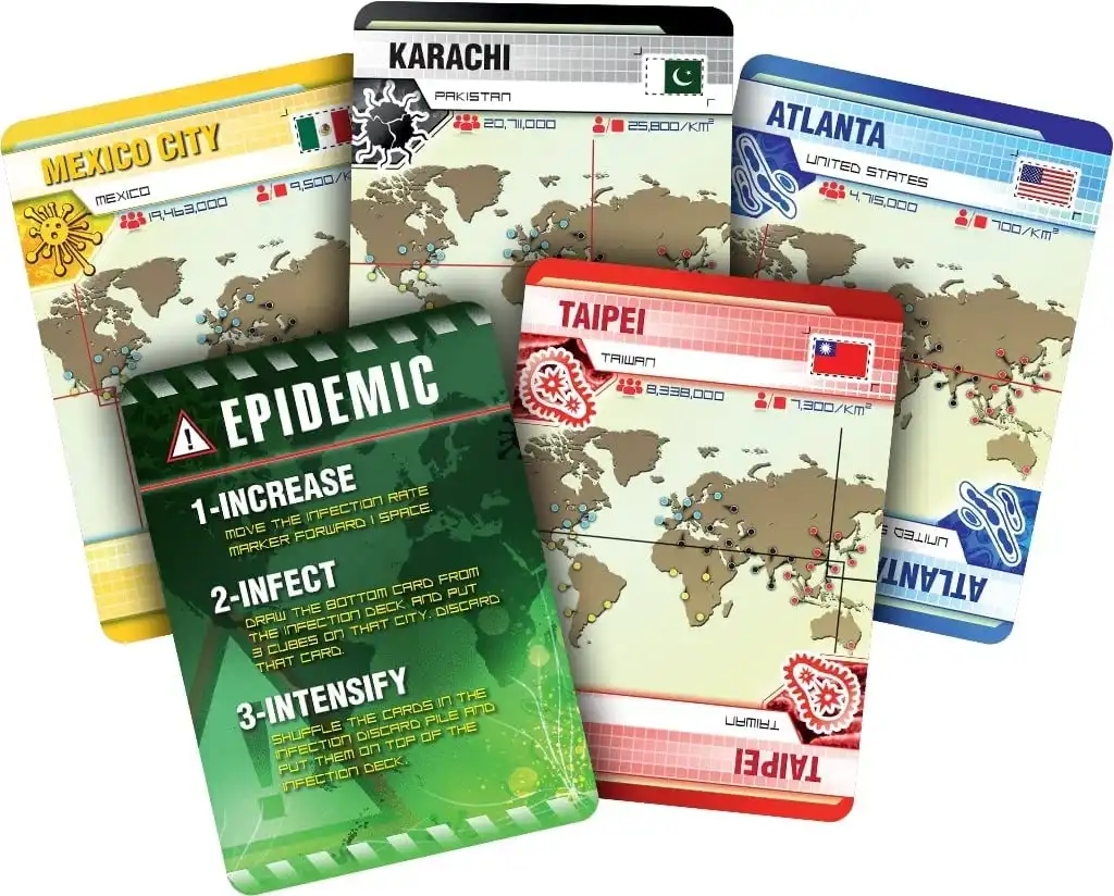 Pandemic (2008) cards