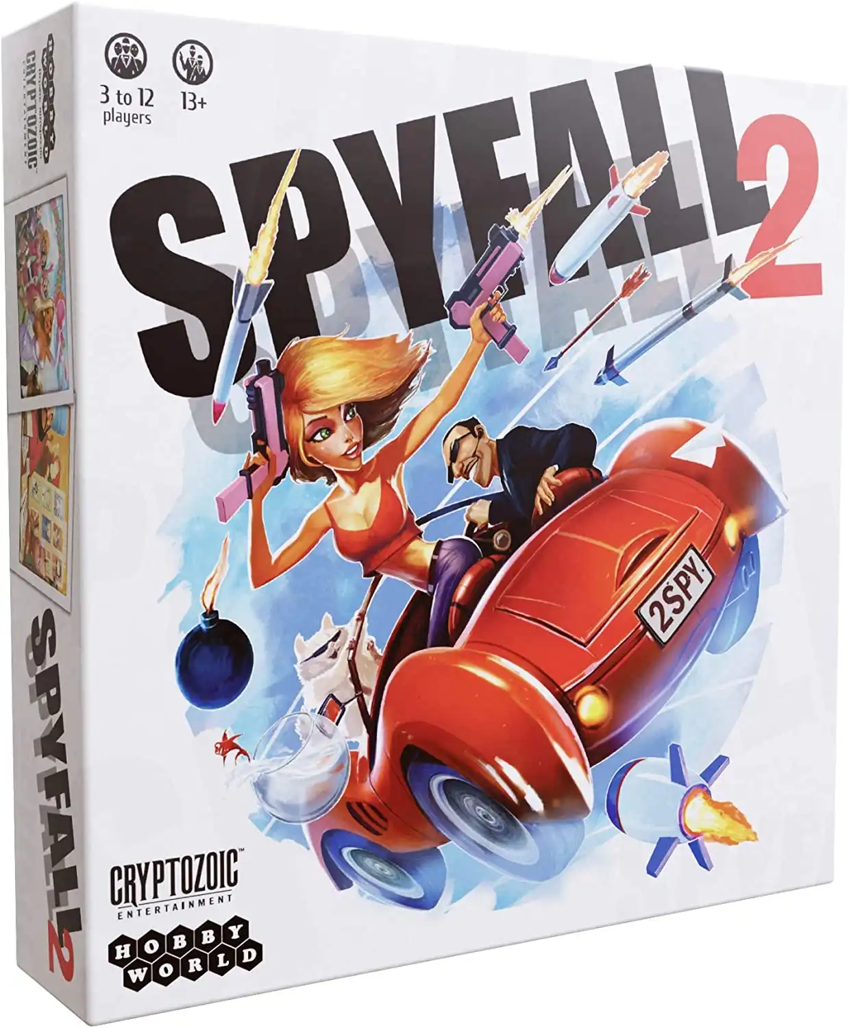Spyfall 2 (2016) board game box