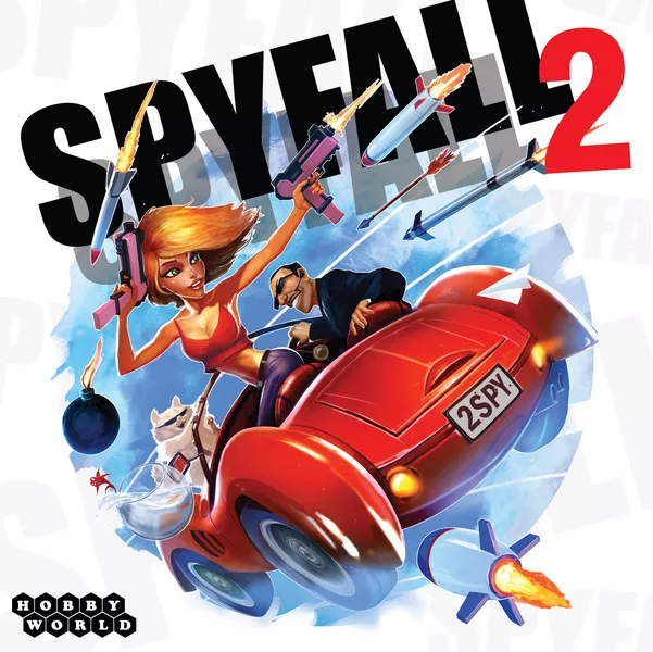 Spyfall 2 (2016) board game cover