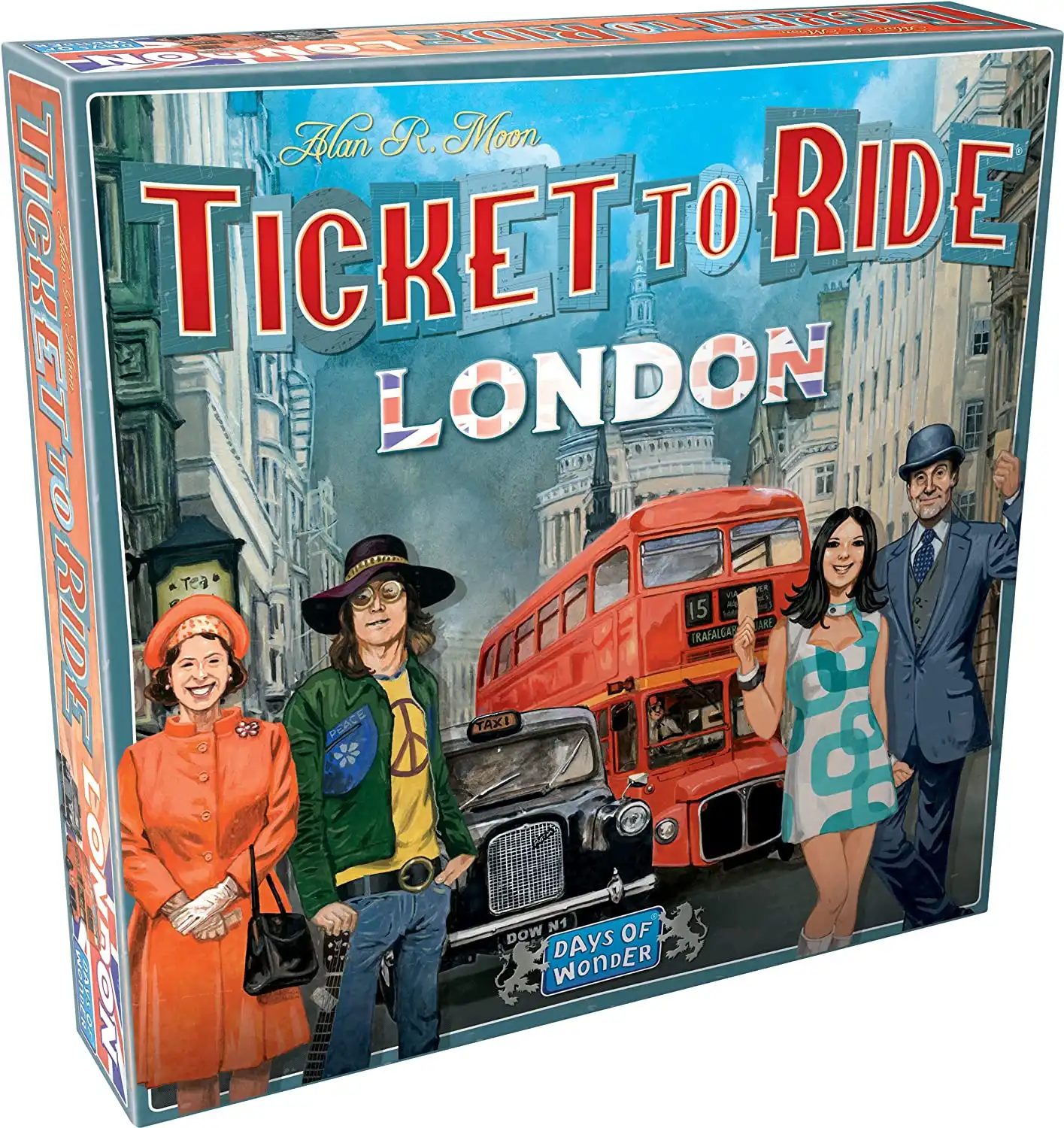 Ticket to Ride: London (2019) board game box