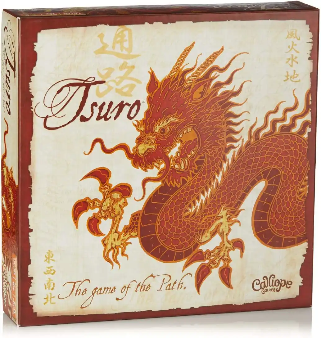 Tsuro (2005) board game box