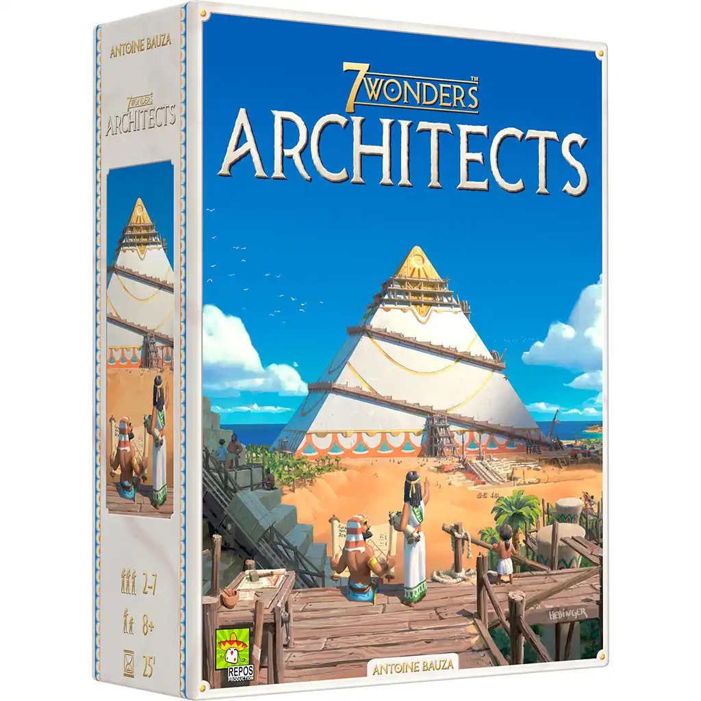 Hộp trò chơi 7 Wonders: Architects (2021) | Source: Repos Production