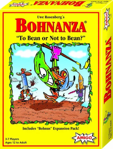 Bohnanza (1997) board game box | Source: barnesandnoble.com