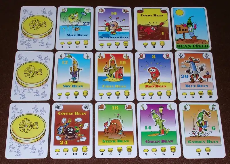 Bohnanza (1997) board game cards 2 | Source: merry-meeple.com