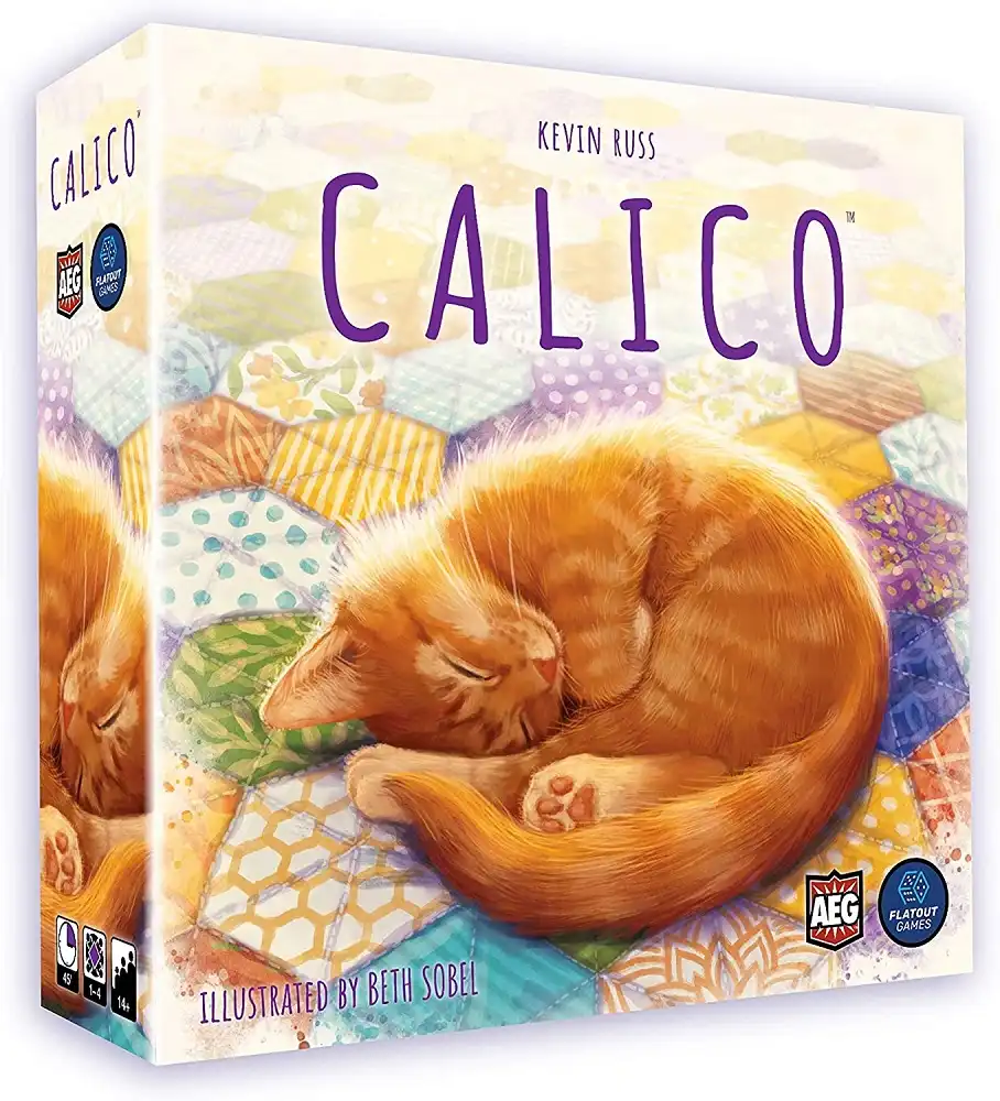 Calico (2020) board game box | Source: AEG Store