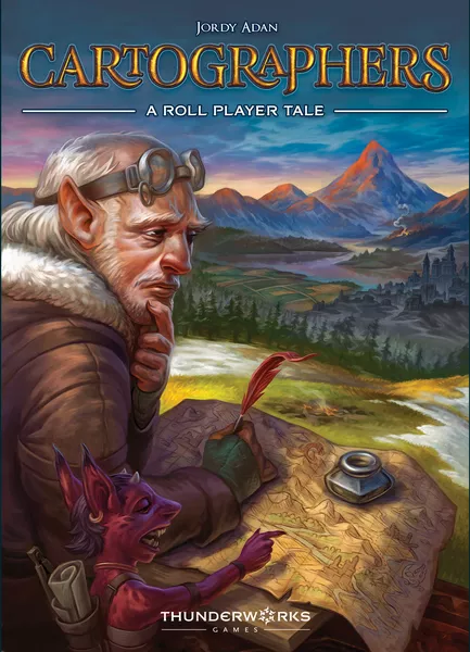 Cartographers (2019) board game front cover | Source: Board Game Geek