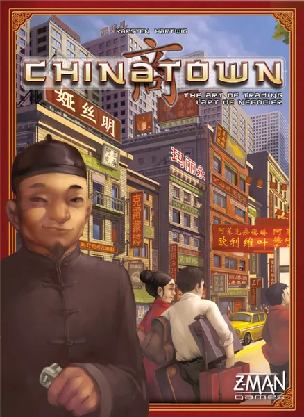 Chinatown (1999) board game front cover | Source: Board Game Geek