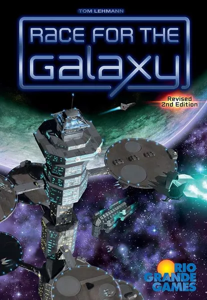Race for the Galaxy (2007) front cover | Source: Board Game Geek