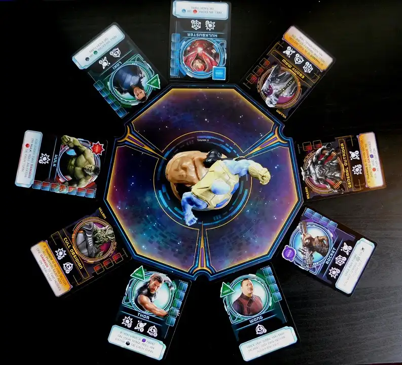 Thanos Rising: Avengers Infinity War (2018) board game heroes vs thanos | Source: Picture by Logan Giannini