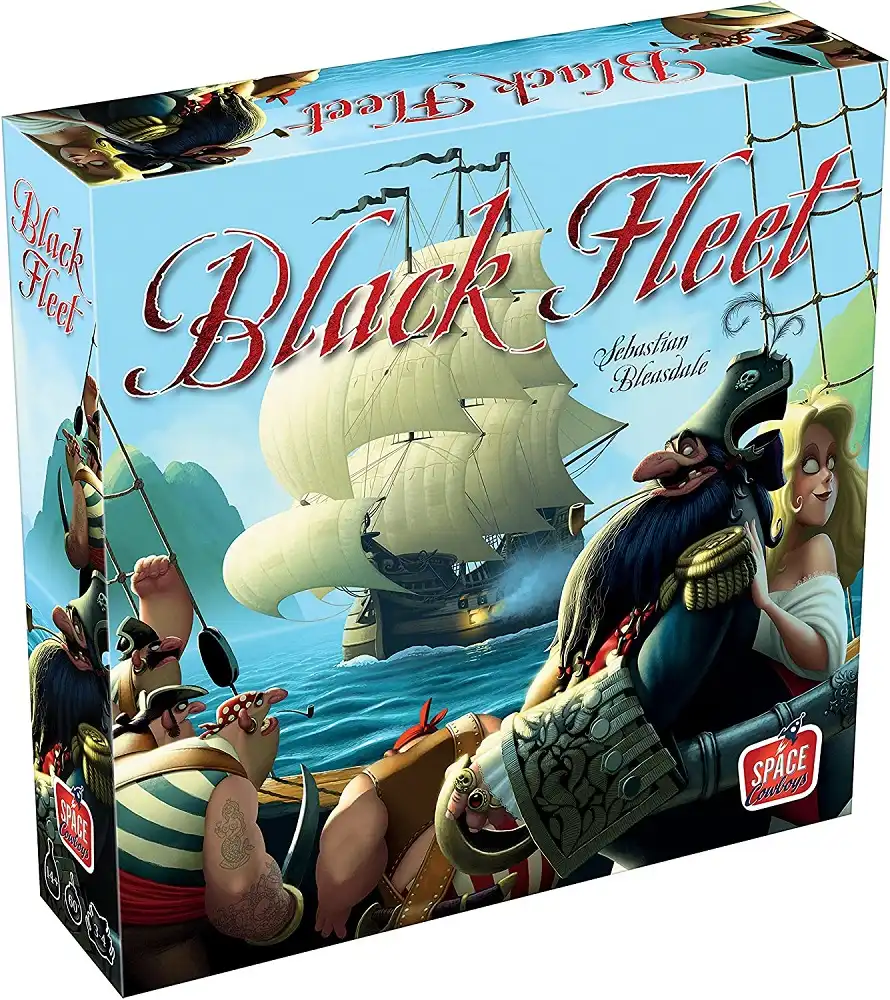 Black Fleet (2014) board game box | Source: Asmodee