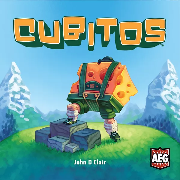 Cubitos (2021) board game front cover | Source: Uploaded by Todd Rowland on Board Game Geek