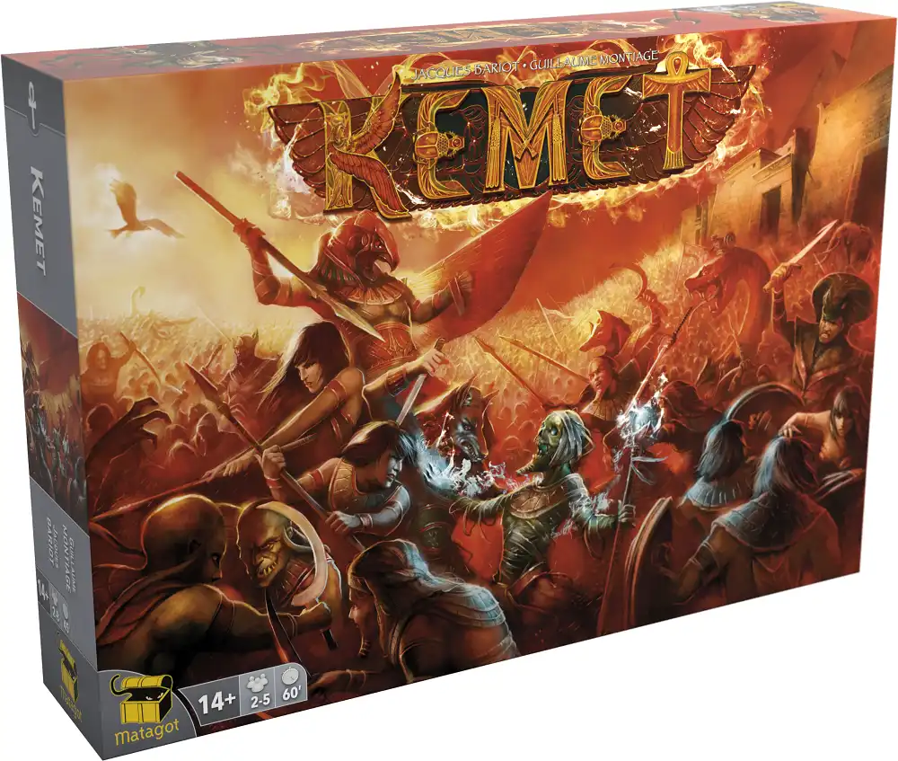 Kemet (2012) board game box | Source: Matagot