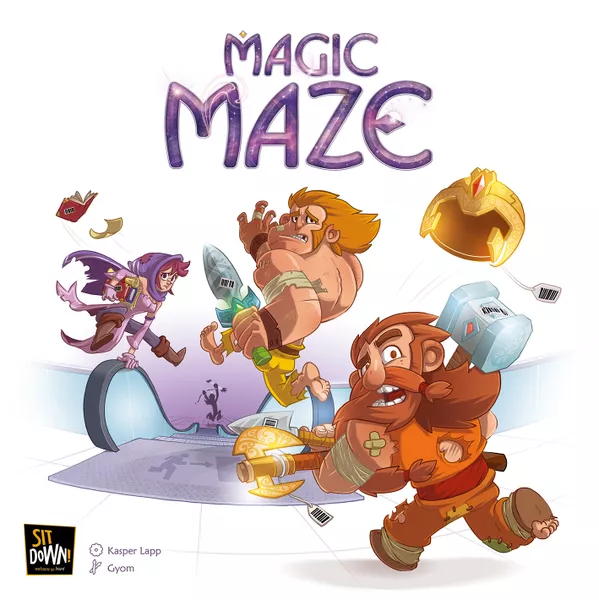 Magic Maze (2017) board game front cover | Source: Board Game Geek