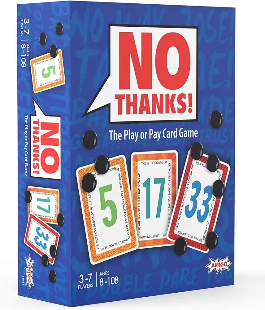 No Thanks! (2004) board game box | Source: AMIGO