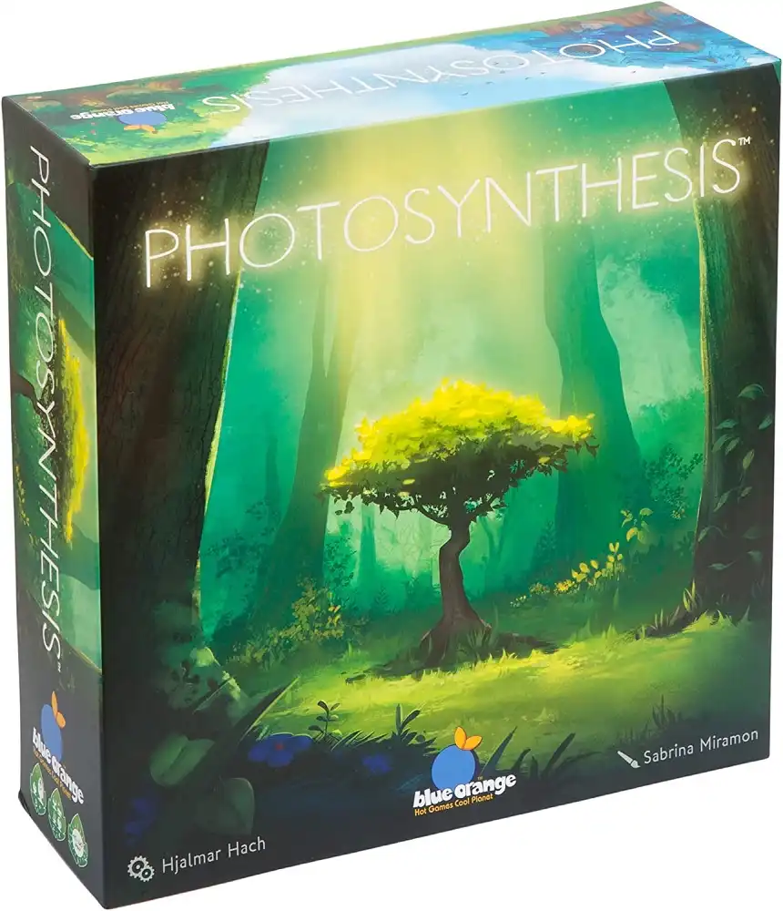 Photosynthesis (2017) board game box | Source: Blue Orange