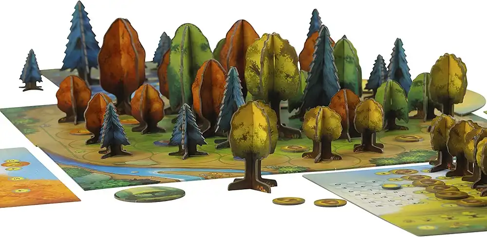 Photosynthesis (2017) board game trees 2 | Source: Blue Orange