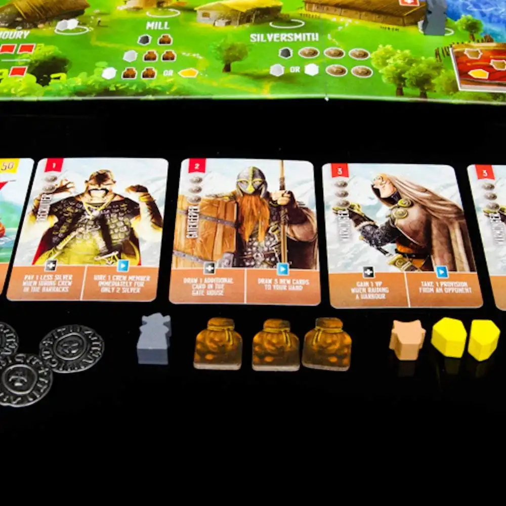 Raiders of the North Sea (2015) cards 3 | Source: Renegade Game Studios
